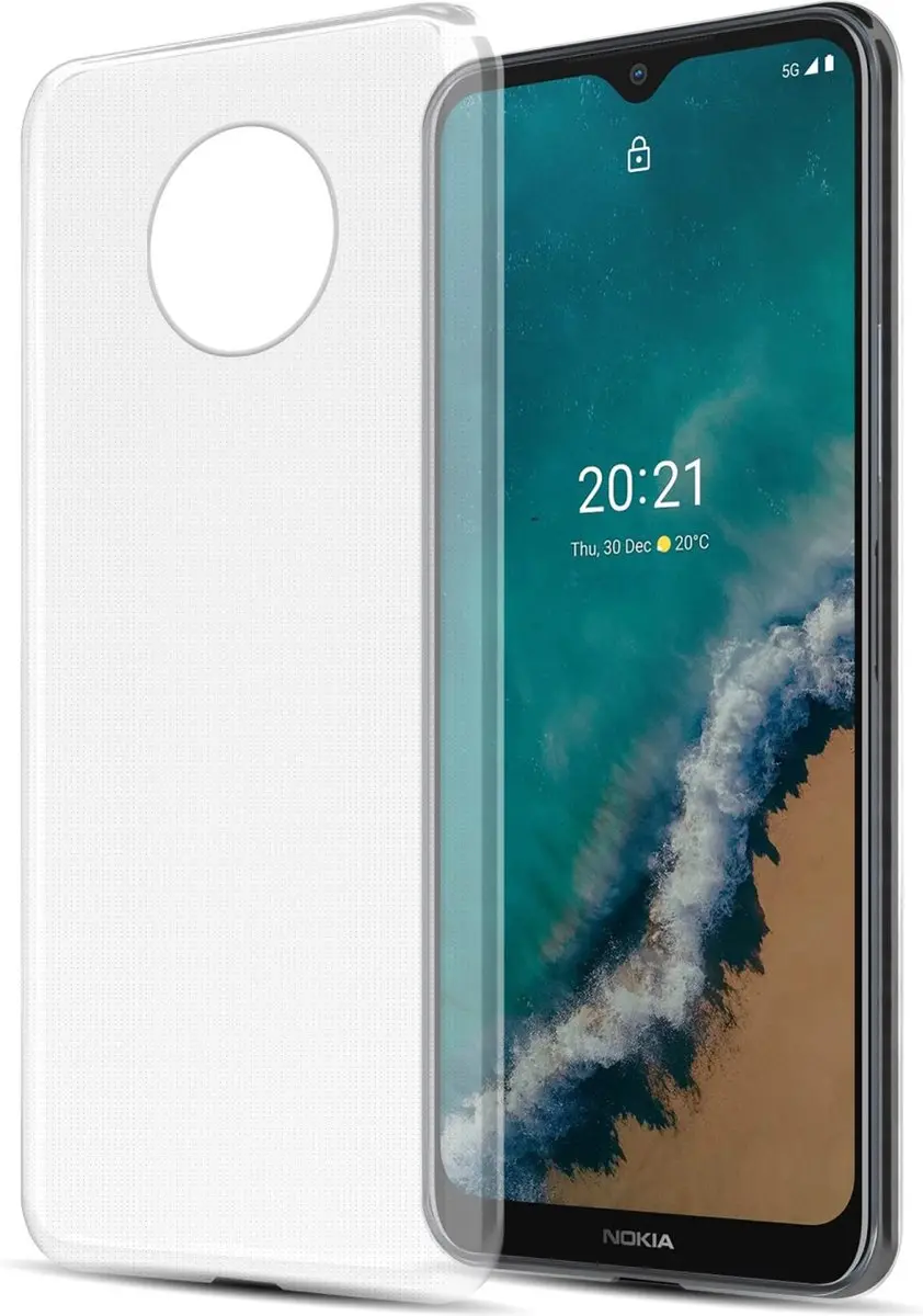 Cadorabo Hoesje geschikt voor Nokia G50 5G in VOLLEDIG TRANSPARANT