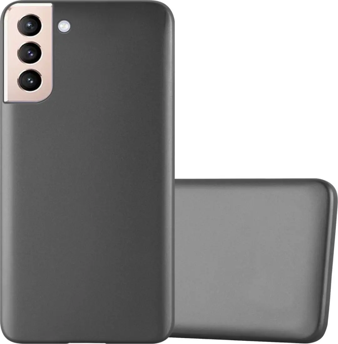 Cadorabo Hoesje geschikt voor Samsung Galaxy S22 PLUS in METALLIC GRIJS