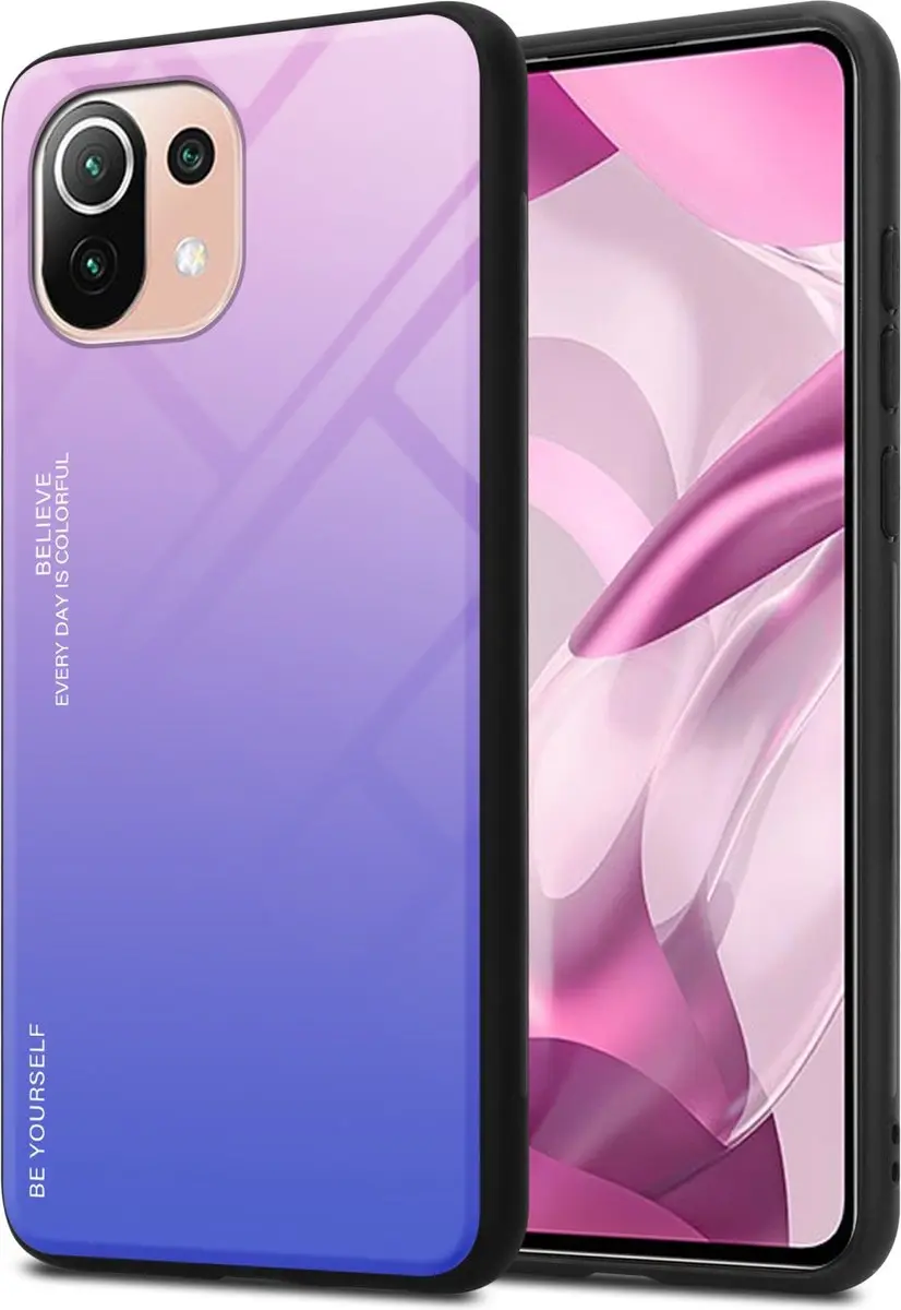 Cadorabo Hoesje geschikt voor Xiaomi Mi 11 LITE (4G / 5G) / 11 LITE NE in ROZE