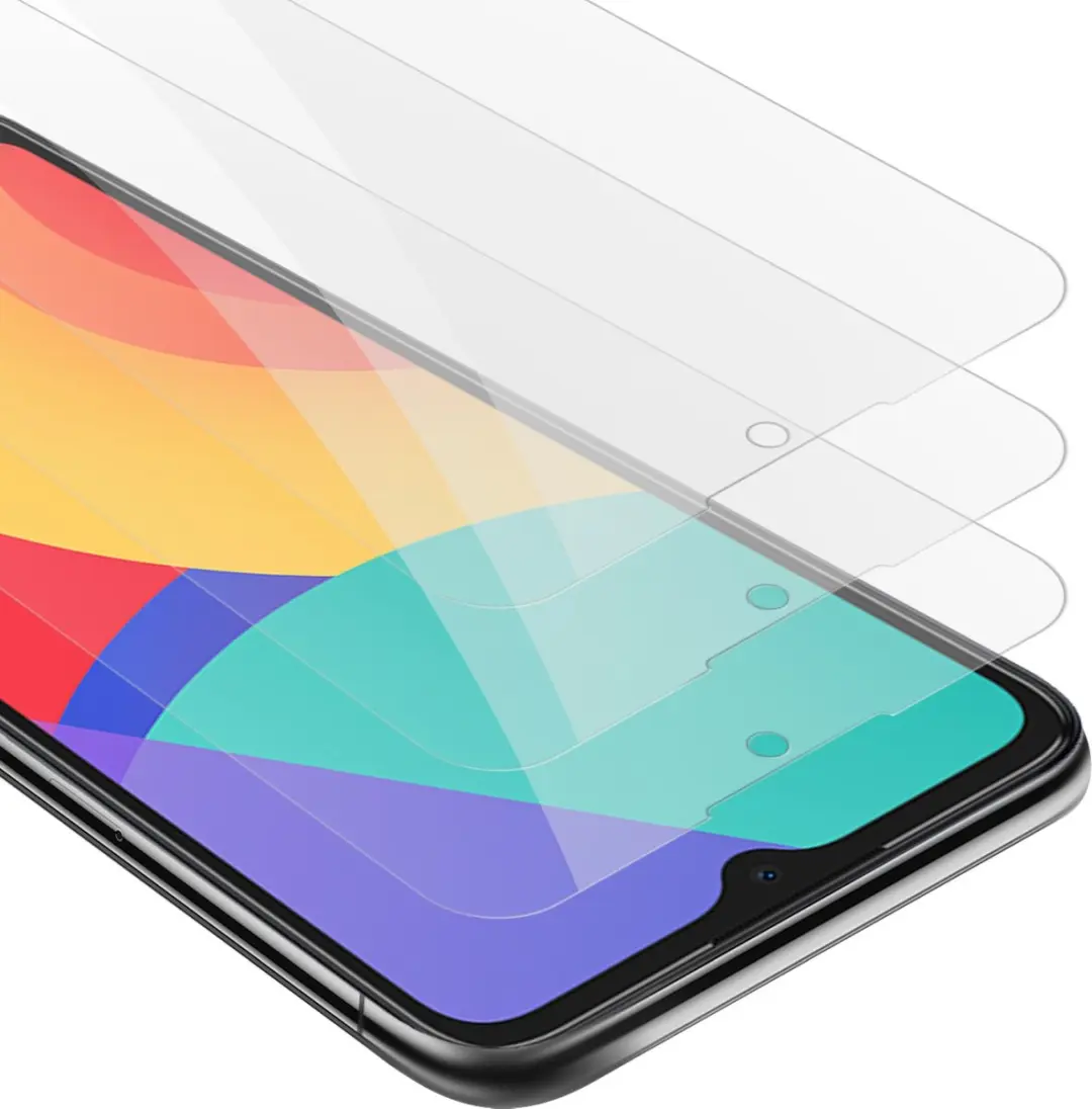 Cadorabo 3x Screenprotector geschikt voor Alcatel 1S 2021 / 3L 2021