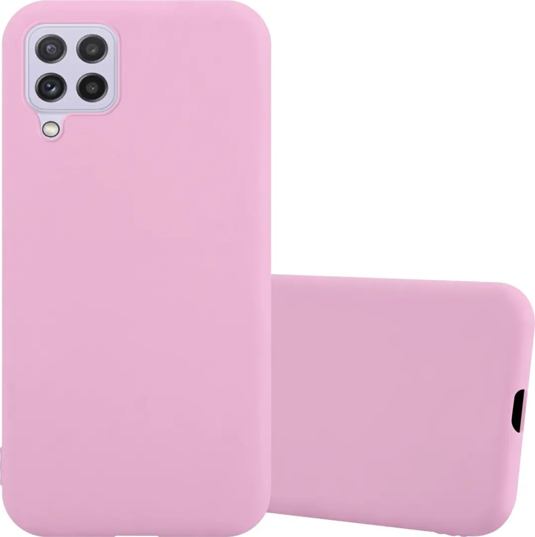 Cadorabo Hoesje geschikt voor Samsung Galaxy A22 4G / M22 / M32 4G in CANDY ROZE