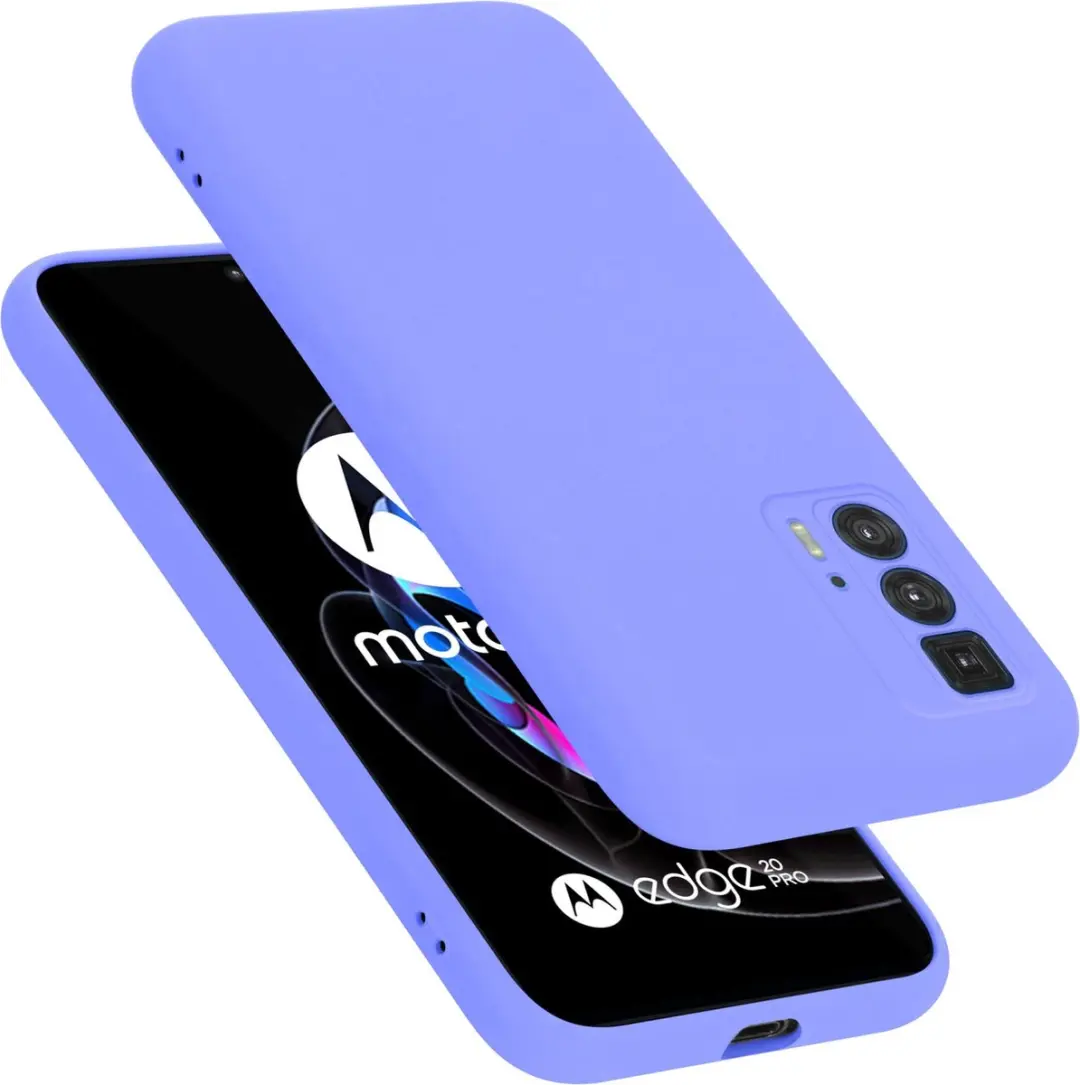 Cadorabo Hoesje geschikt voor Motorola EDGE 20 PRO / EDGE S PRO in LIQUID LICHT