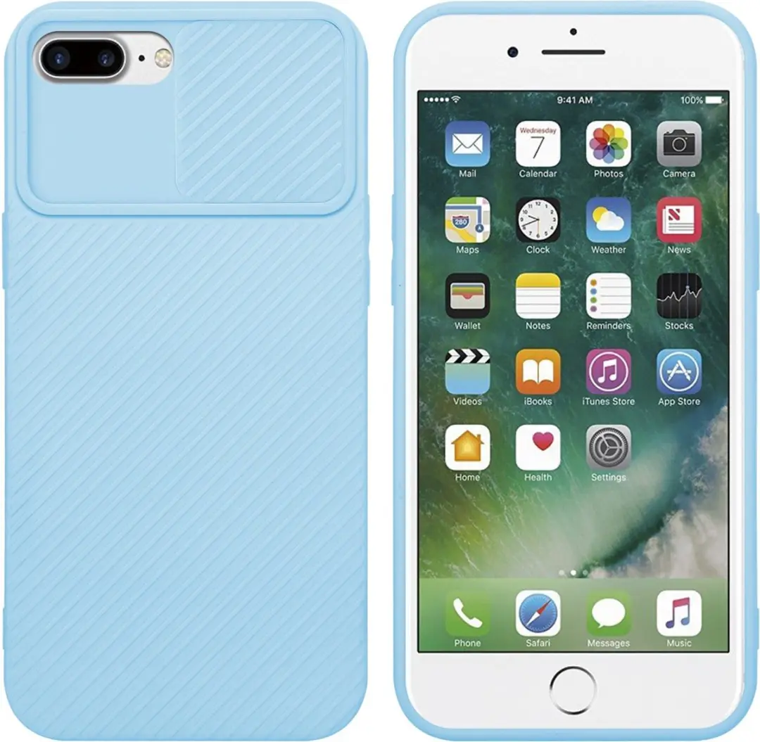 Cadorabo Hoesje geschikt voor Apple iPhone 7 PLUS / 7S PLUS / 8 PLUS in Bonbon L