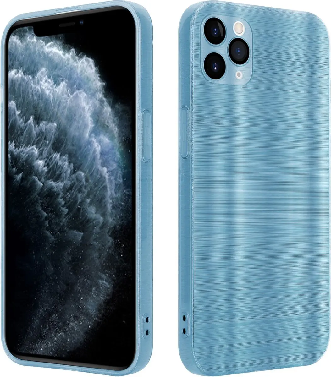 Cadorabo Hoesje geschikt voor Apple iPhone 11 PRO MAX in Brushed Turqoise