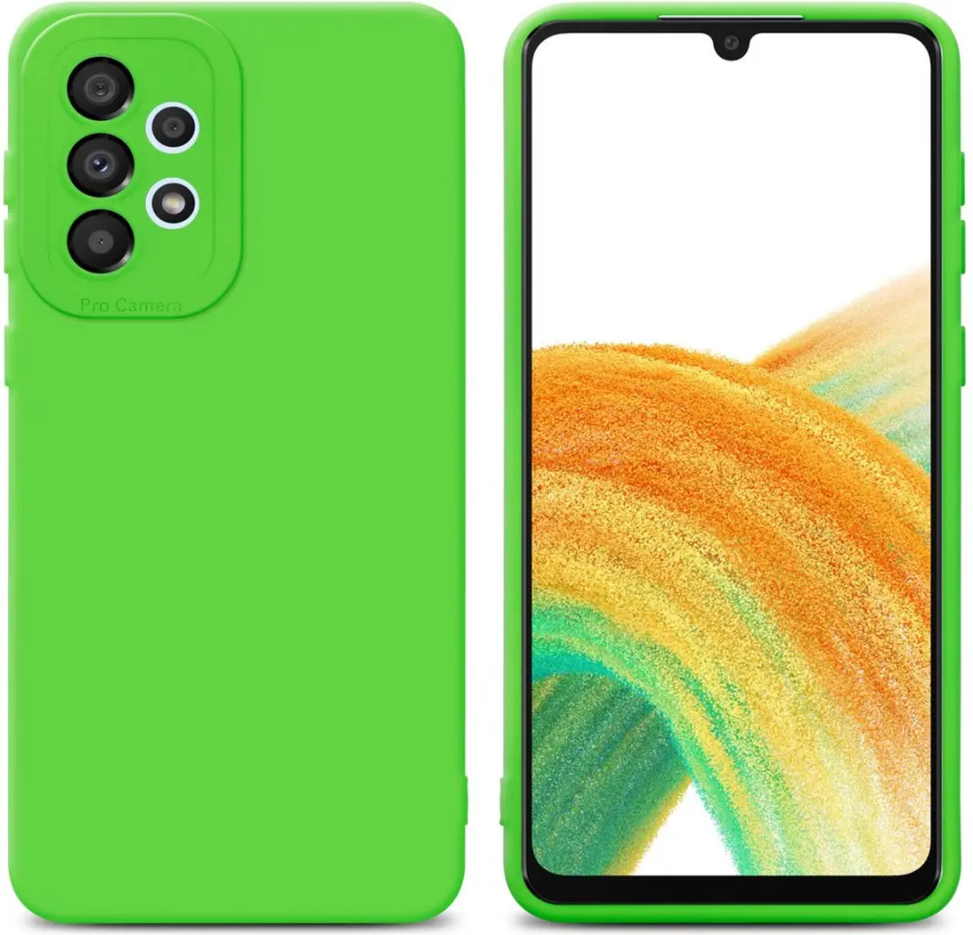 Cadorabo Hoesje geschikt voor Samsung Galaxy A52 (4G / 5G) / A52s in FLUID GROEN