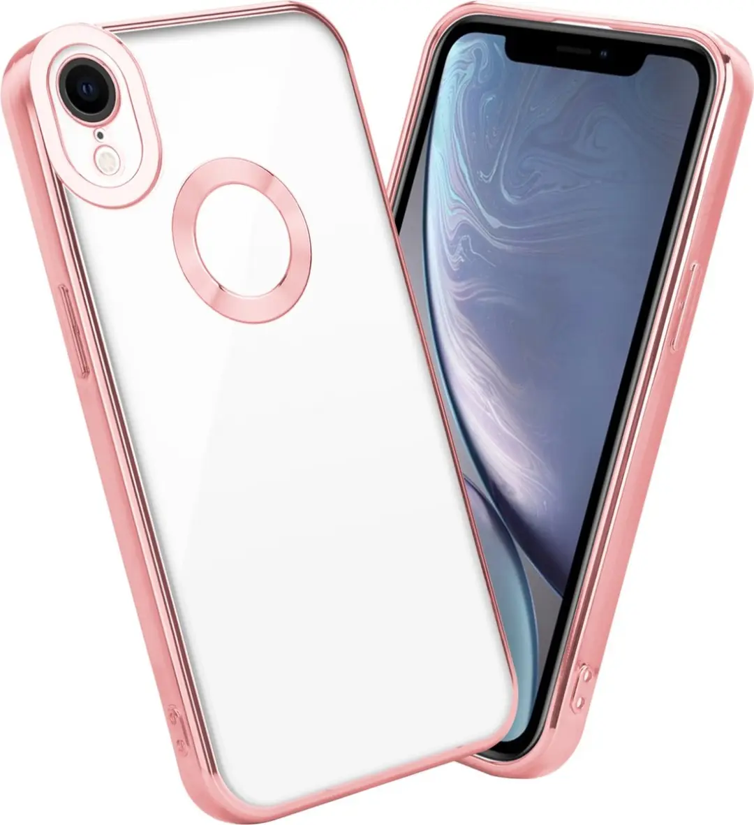 Cadorabo Hoesje geschikt voor Apple iPhone XR in Transparant