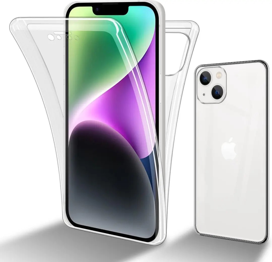 Cadorabo Hoesje geschikt voor Apple iPhone 14 PLUS in TRANSPARANT