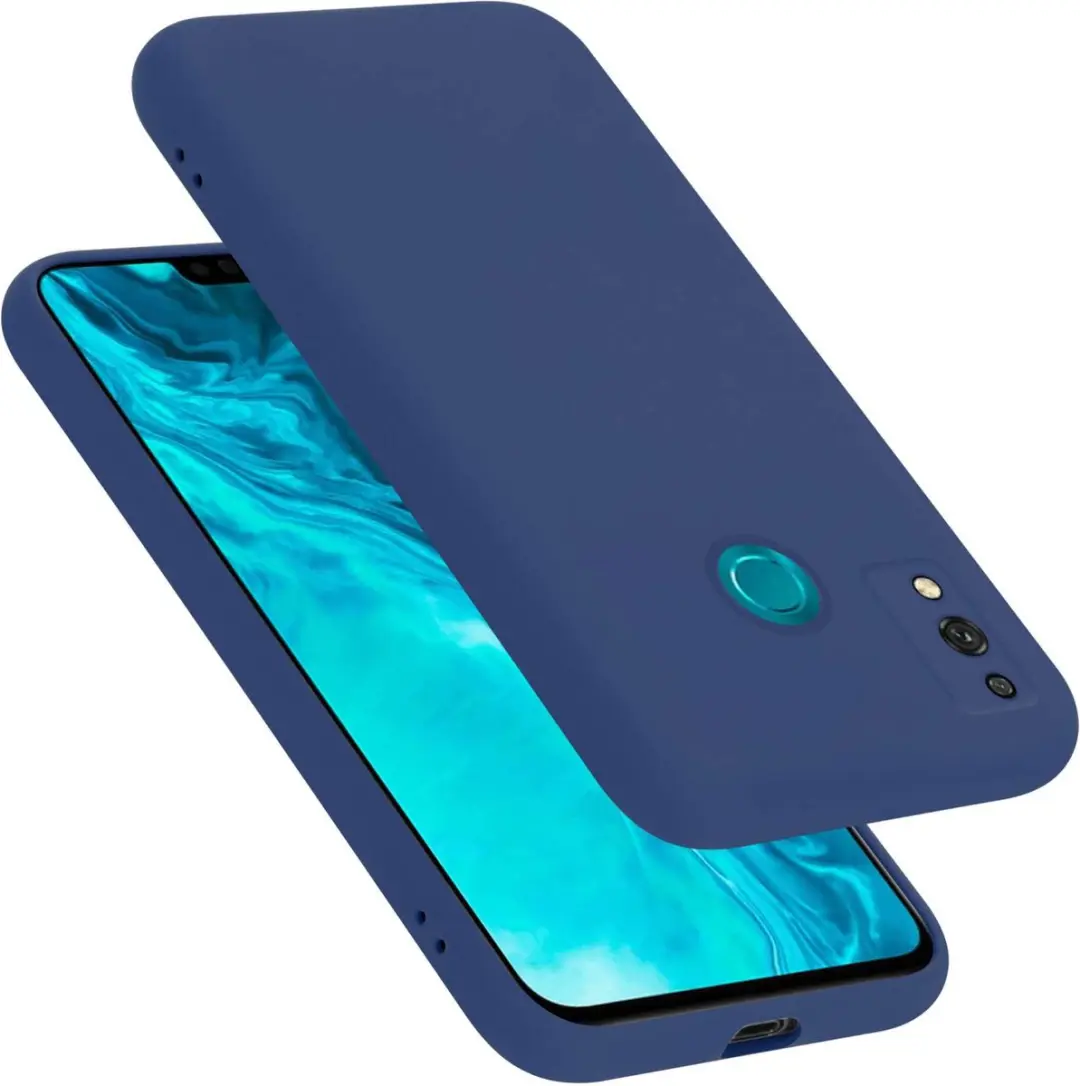 Cadorabo Hoesje geschikt voor Honor 9X LITE in LIQUID BLAUW