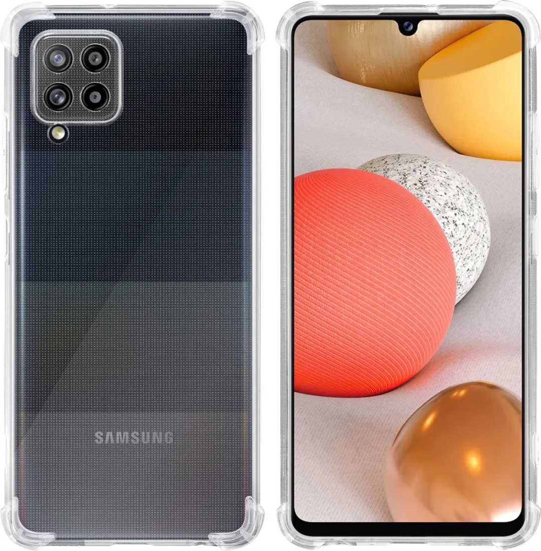 Cadorabo Hoesje geschikt voor Samsung Galaxy A42 5G / M42 5G in Doorzichtig