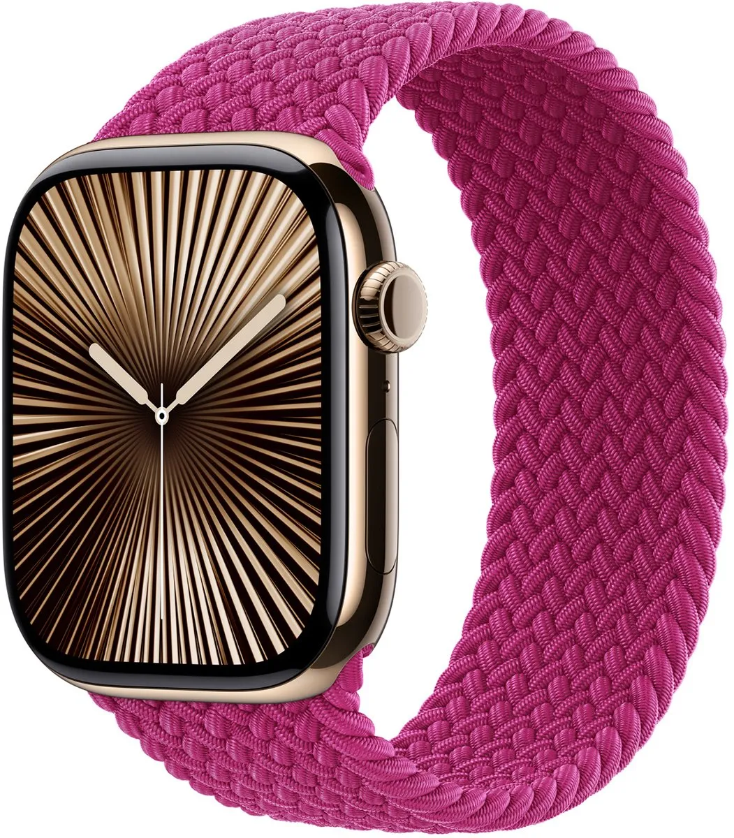 Apple Gevlochten Solobandje Magenta