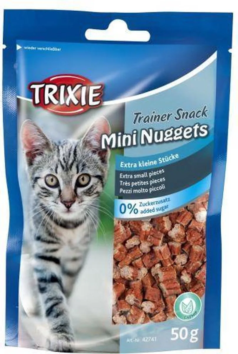 Trixie Premio Trainer Snack Mini Fish Nuggets 50g - afbeelding 3 van 3