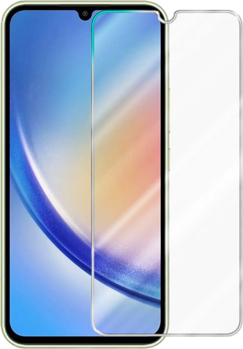 Cadorabo 3x Screenprotector geschikt voor Samsung Galaxy A34 5G