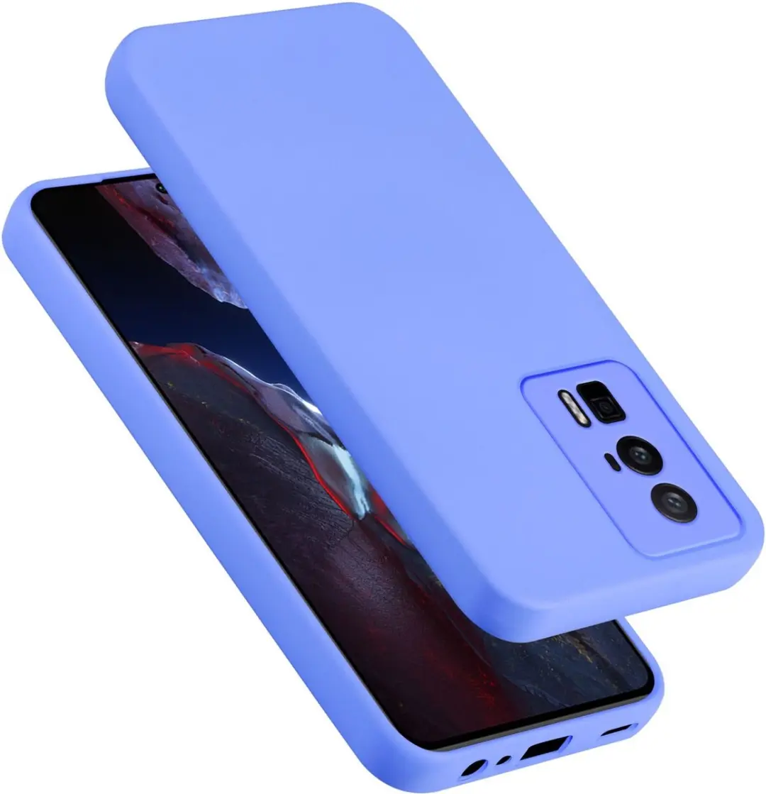Cadorabo Hoesje geschikt voor Xiaomi Poco F5 Pro in LIQUID LICHT PAARS
