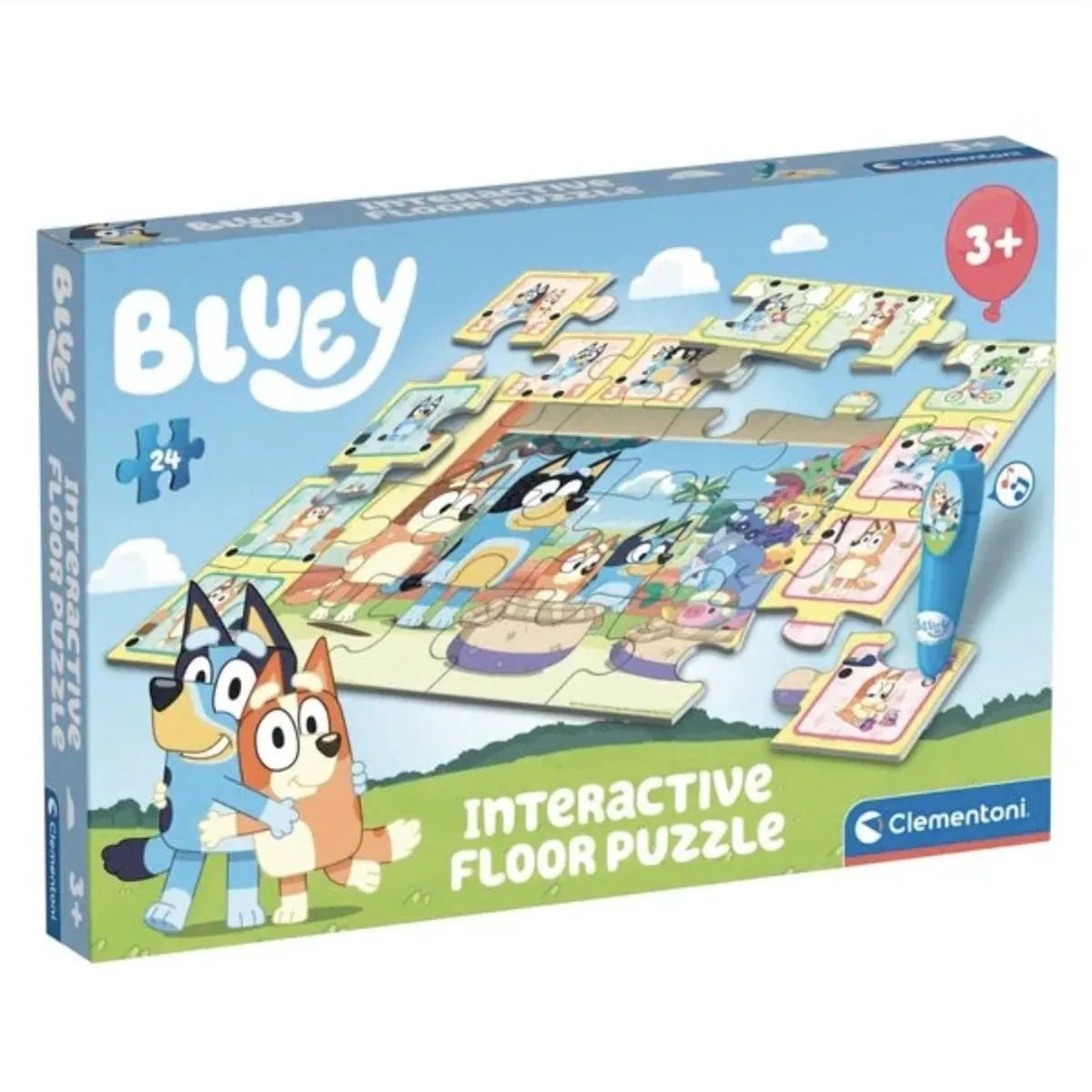 Clementoni Bluey Interactieve Vloerpuzzel 24 Stuks