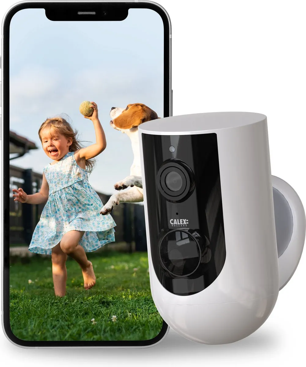 Calex 5501000700 Draadloze Outdoor Camera 2K