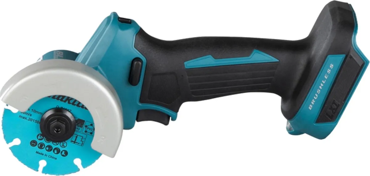 Makita DMC300RM Haakse Slijper 18V 76mm Borstelloos - 2x 4.0Ah Accu + Lader