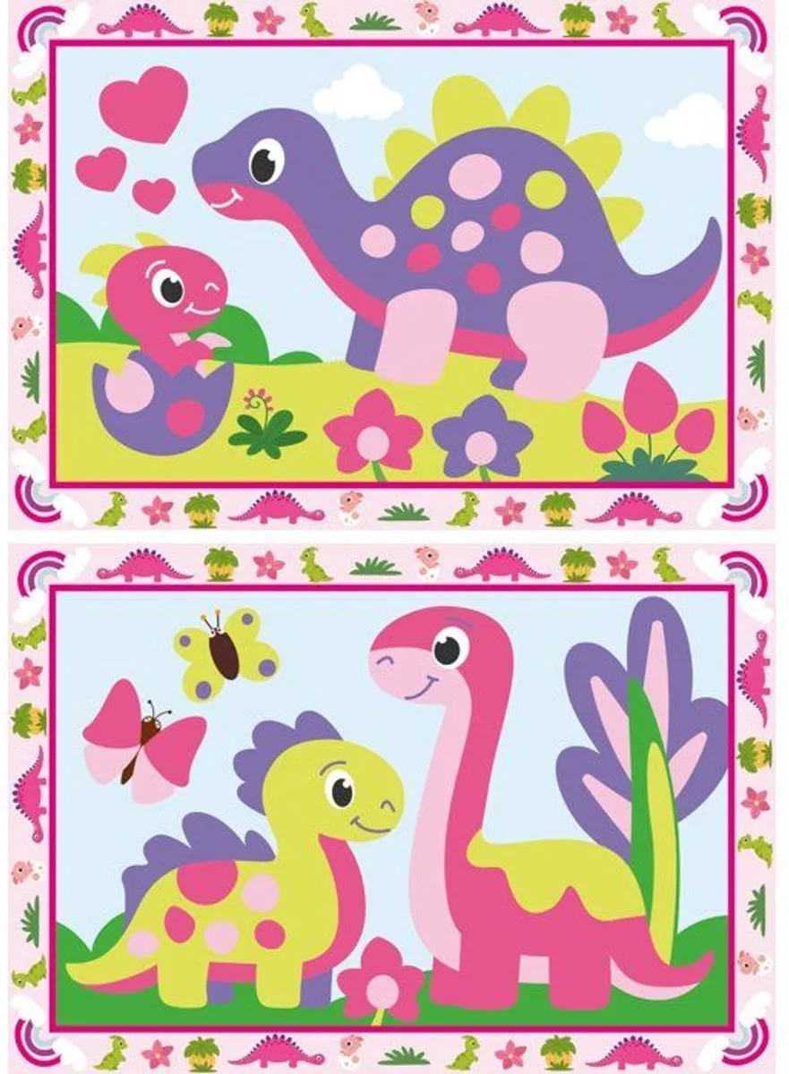 Ravensburger CreArt Junior Dinos Schilder-set - Multicolor
