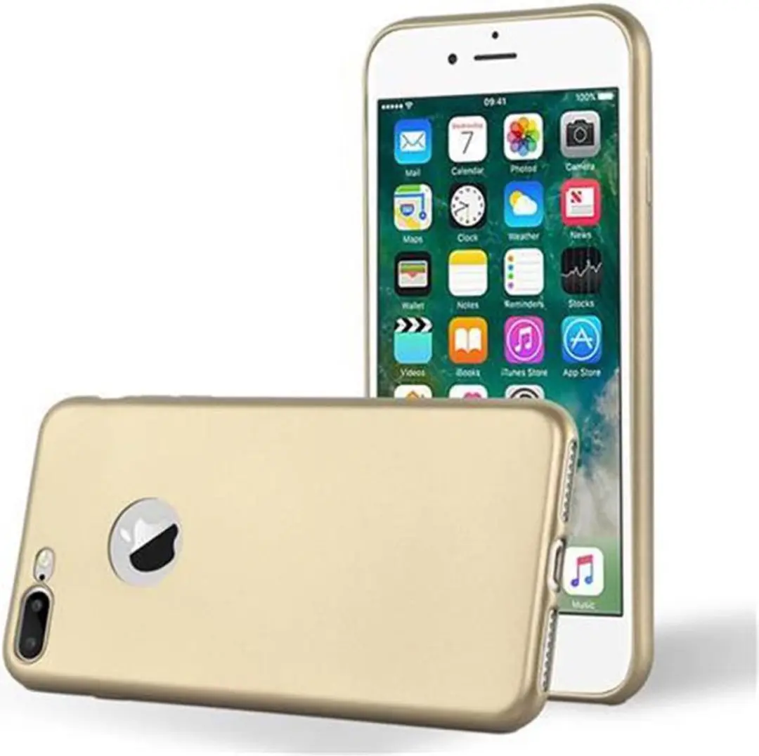 Cadorabo Hoesje geschikt voor Apple iPhone 7 PLUS / 7S PLUS / 8 PLUS in METALLIC