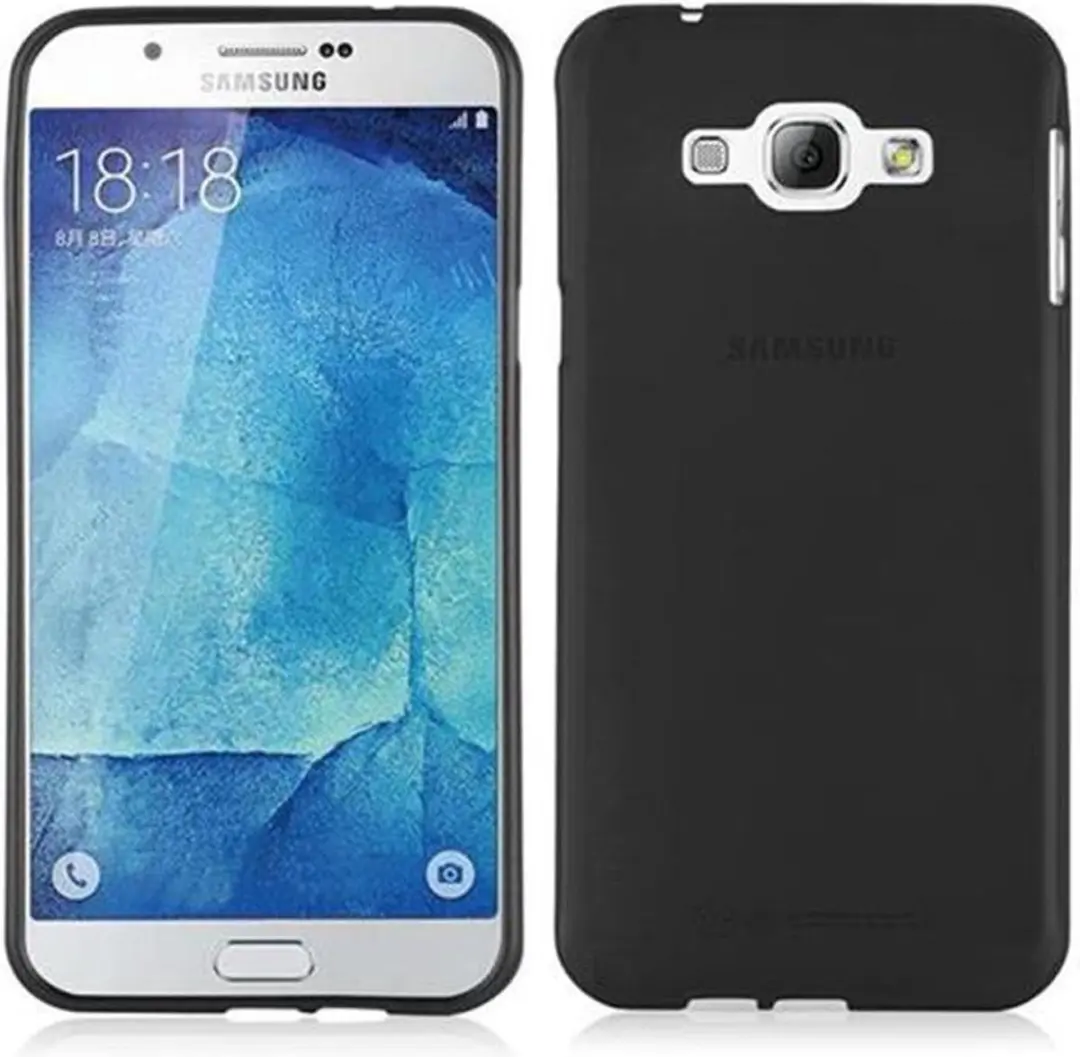 Cadorabo Hoesje geschikt voor Samsung Galaxy A8 2015 in ZWART
