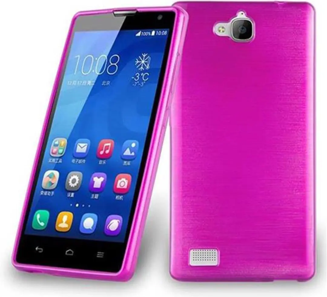 Cadorabo Hoesje geschikt voor Honor 3C in ROZE