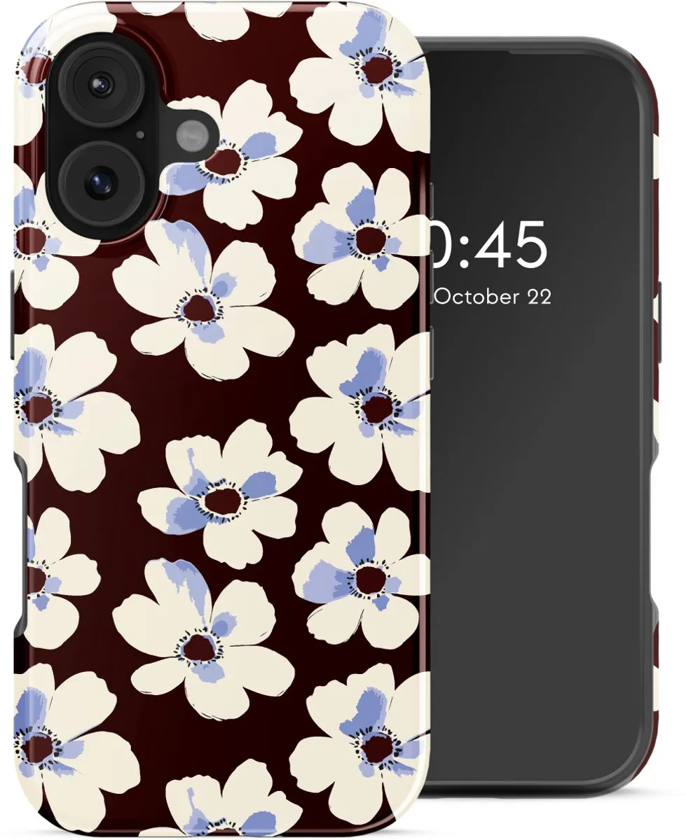Selencia Hoesje iPhone 17 Choco Flower Pop