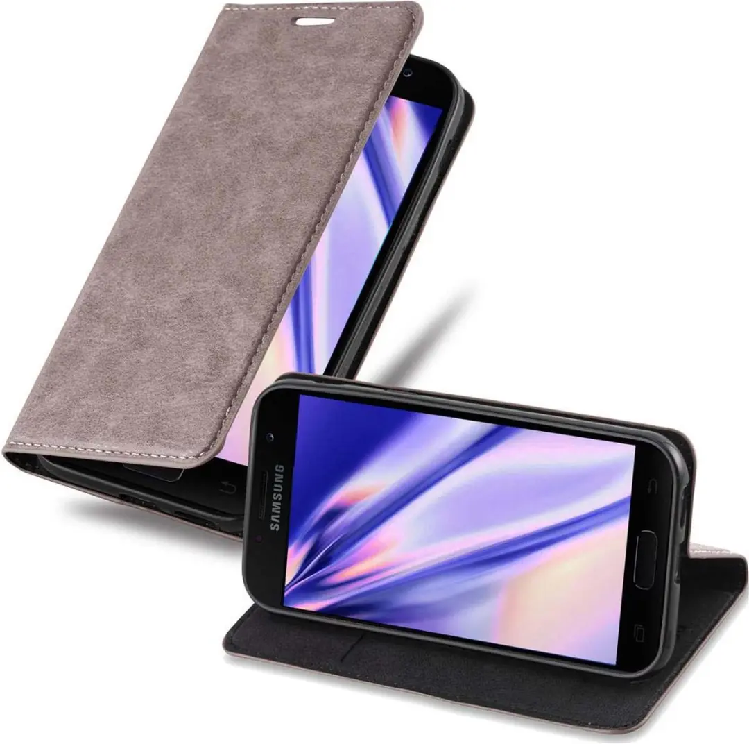 Cadorabo Hoesje geschikt voor Samsung Galaxy A7 2017 in KOFFIE BRUIN