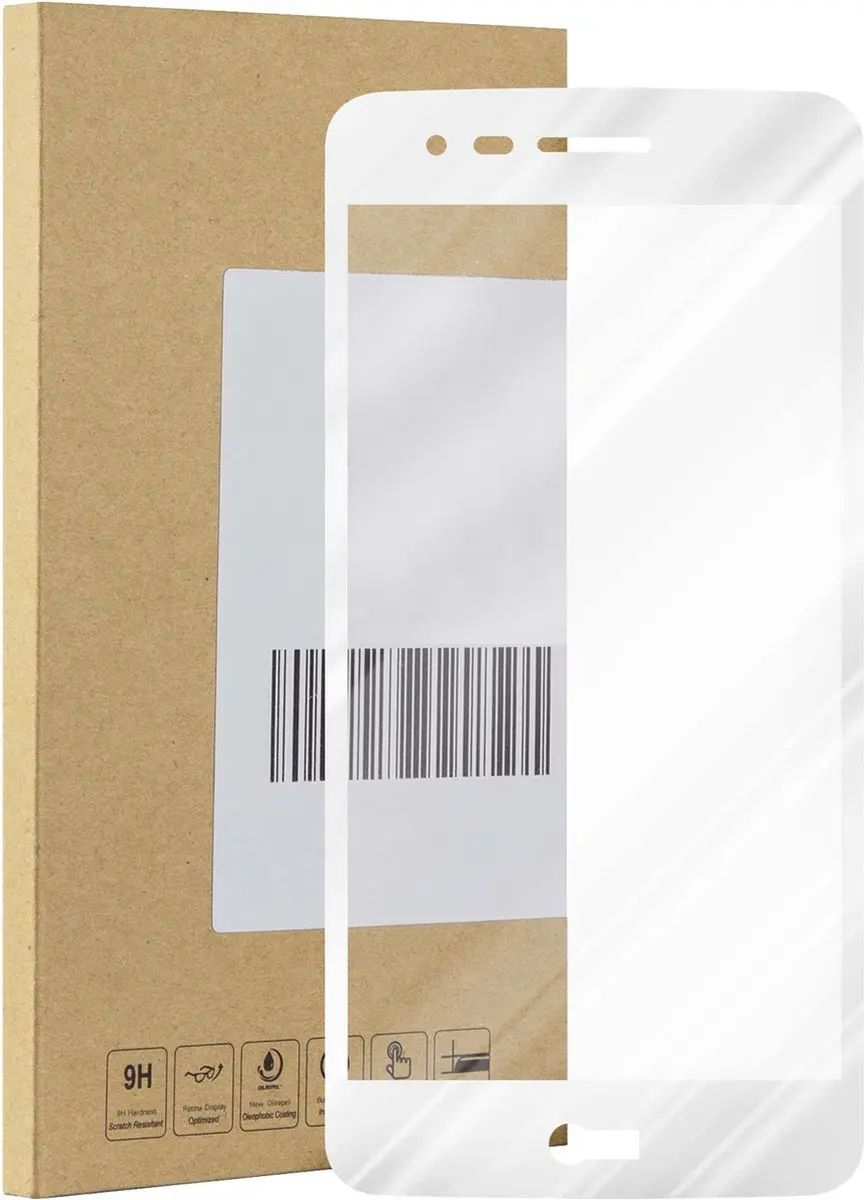 Cadorabo Screenprotector geschikt voor LG K8 2017 Volledig scherm pantserfolie B