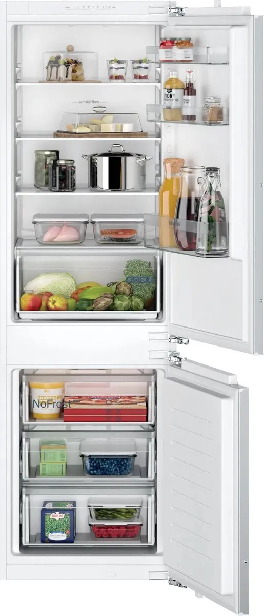 Siemens iQ100 KI86NNFE0 Koel-vriescombinatie Inbouw