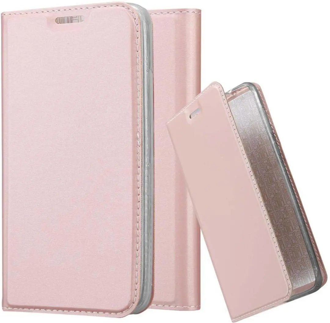 Cadorabo Hoesje geschikt voor LG G2 MINI in CLASSY ROSE GOUD