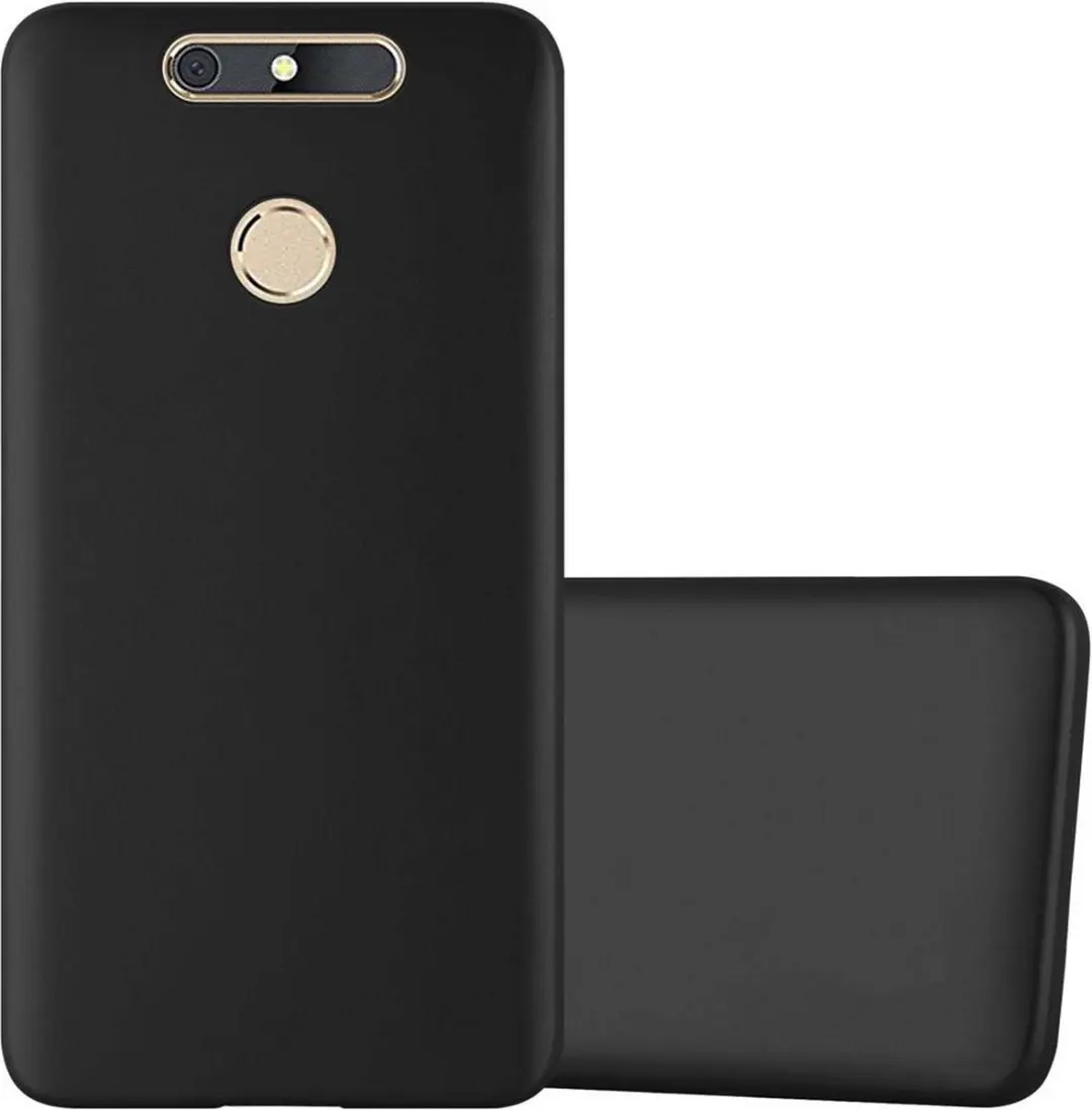 Cadorabo Hoesje geschikt voor ZTE Blade V8 MINI in METALLIC ZWART