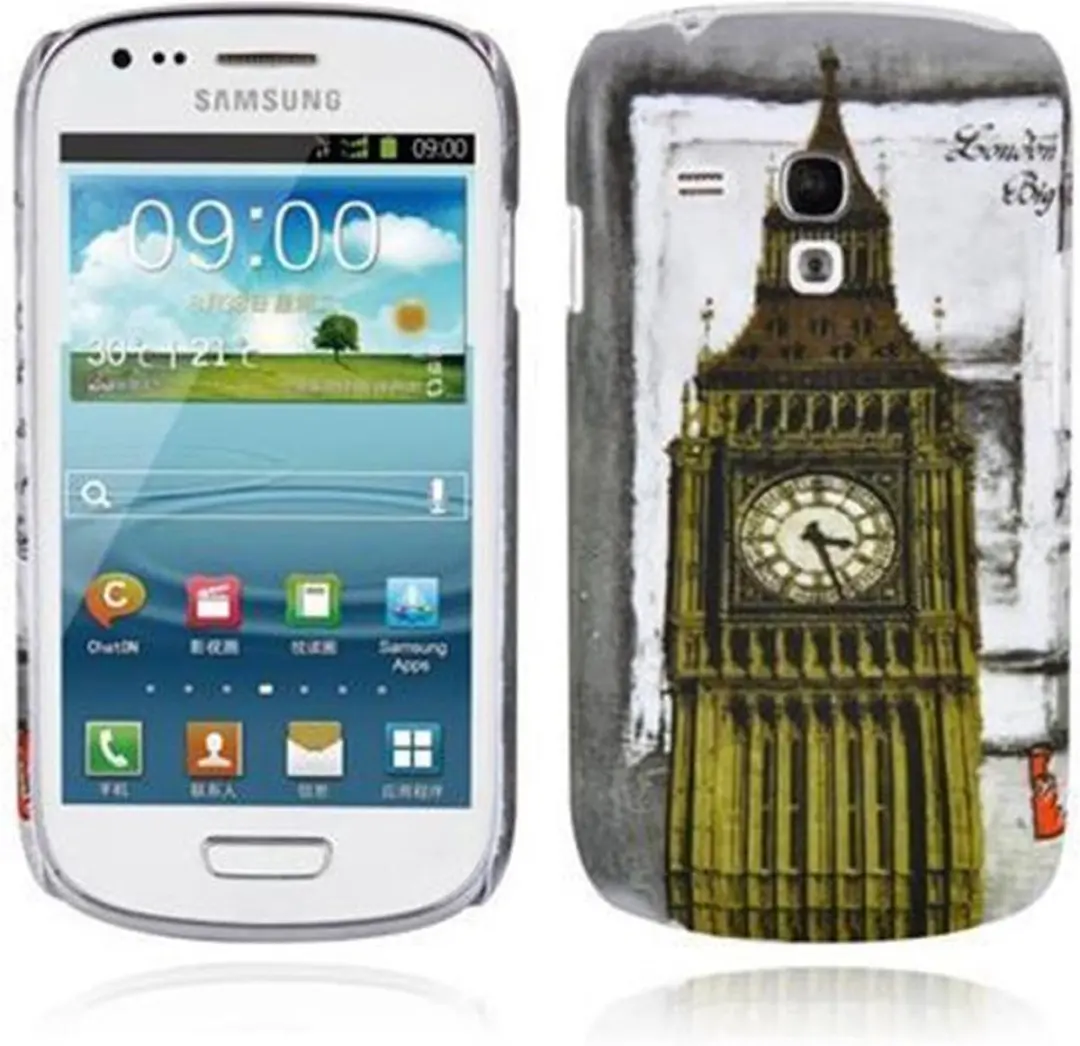 Cadorabo Hoesje geschikt voor Samsung Galaxy S3 MINI met LONDON