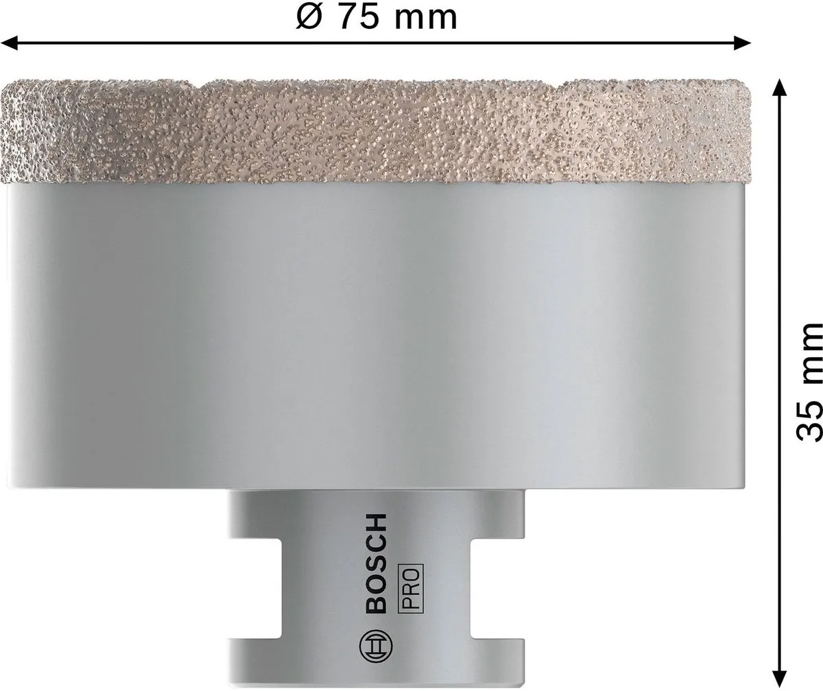 DRYSPEED DIAMANTBOOR M14 75MM