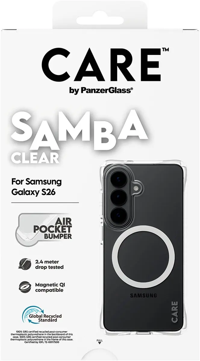 PanzerGlass CARE Samba Hoesje Galaxy S26 - Transparant - afbeelding 2 van 6