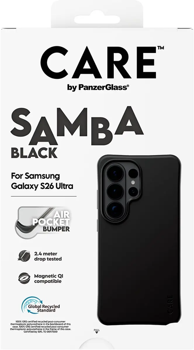 PanzerGlass CARE Samba Hoesje Galaxy S26 Ultra - Zwart - afbeelding 2 van 6