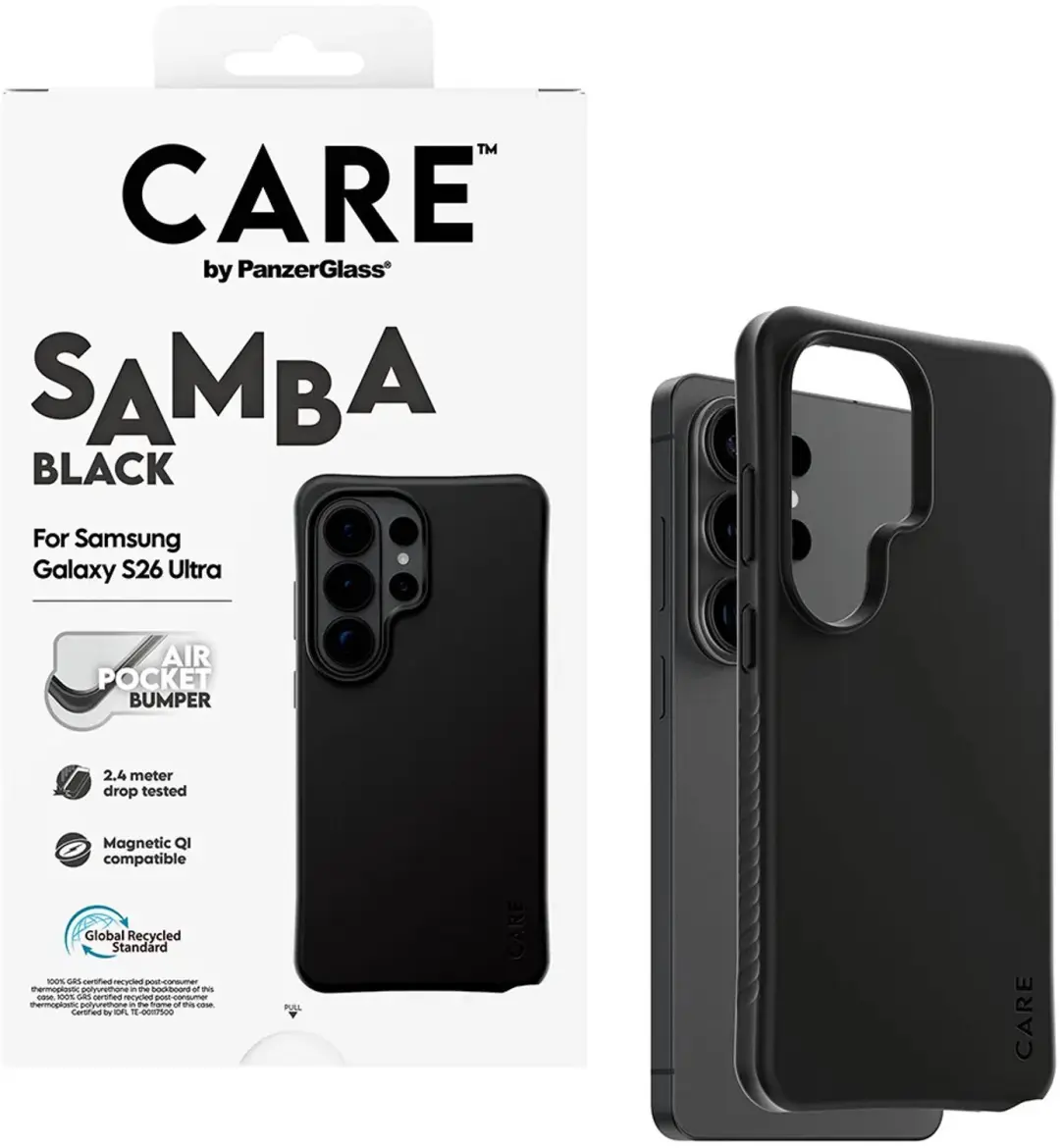 PanzerGlass CARE Samba Hoesje Galaxy S26 Ultra - Zwart - afbeelding 6 van 6