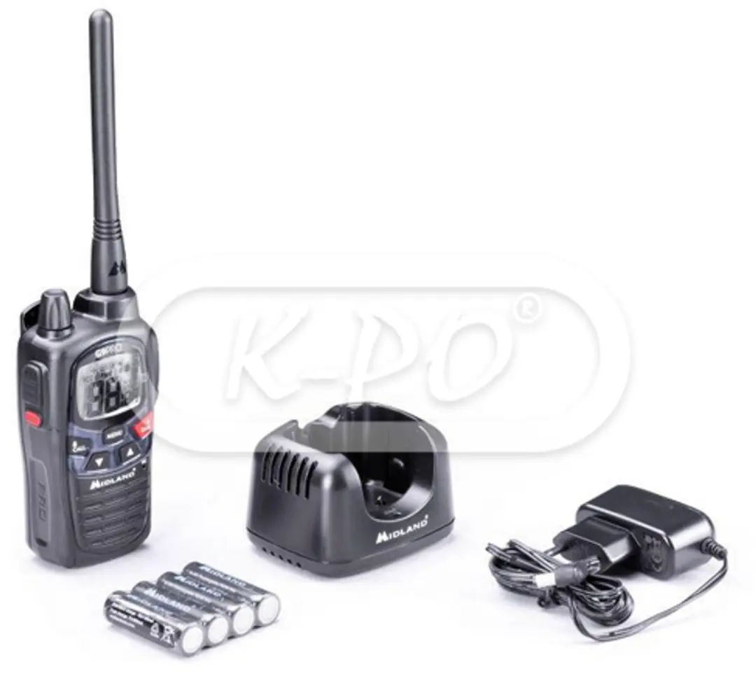 Midland G9 Pro C1385 Portofoon - Zwart - afbeelding 4 van 6