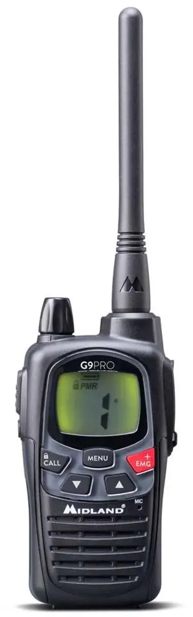 Midland G9 Pro C1385 Portofoon - Zwart - afbeelding 6 van 6