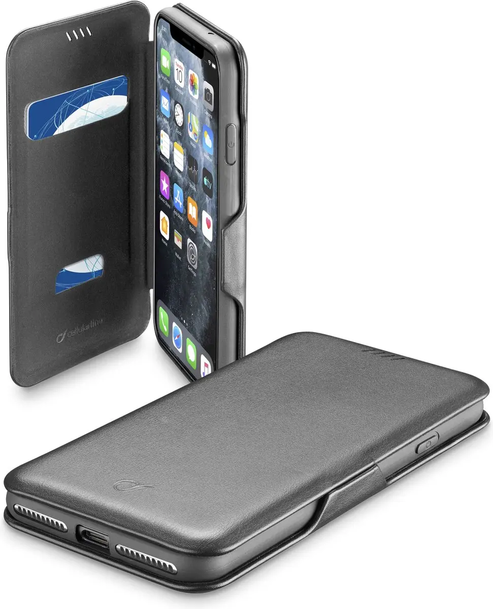 Cellularline Book Clutch Hoesje iPhone 11 Pro Max
