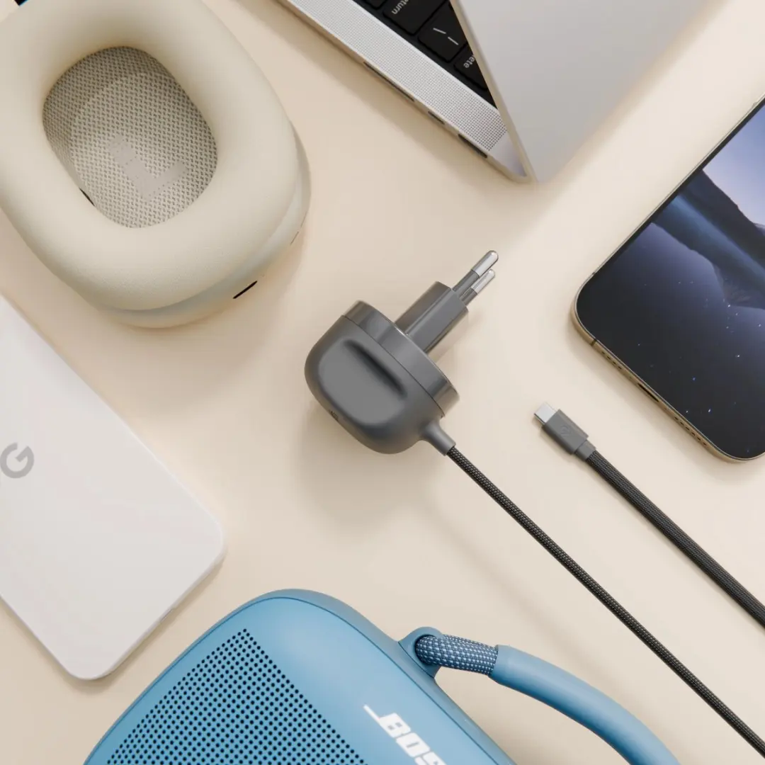 Twelve South PowerCord 30W USB-C Kabel - 3m - Zwart - afbeelding 6 van 6