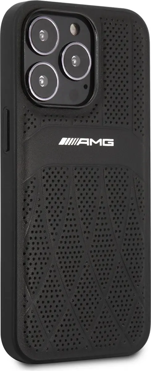 Mercedes AMG Curved Lines iPhone 13 Pro Max Hoesje - Zwart - afbeelding 6 van 6