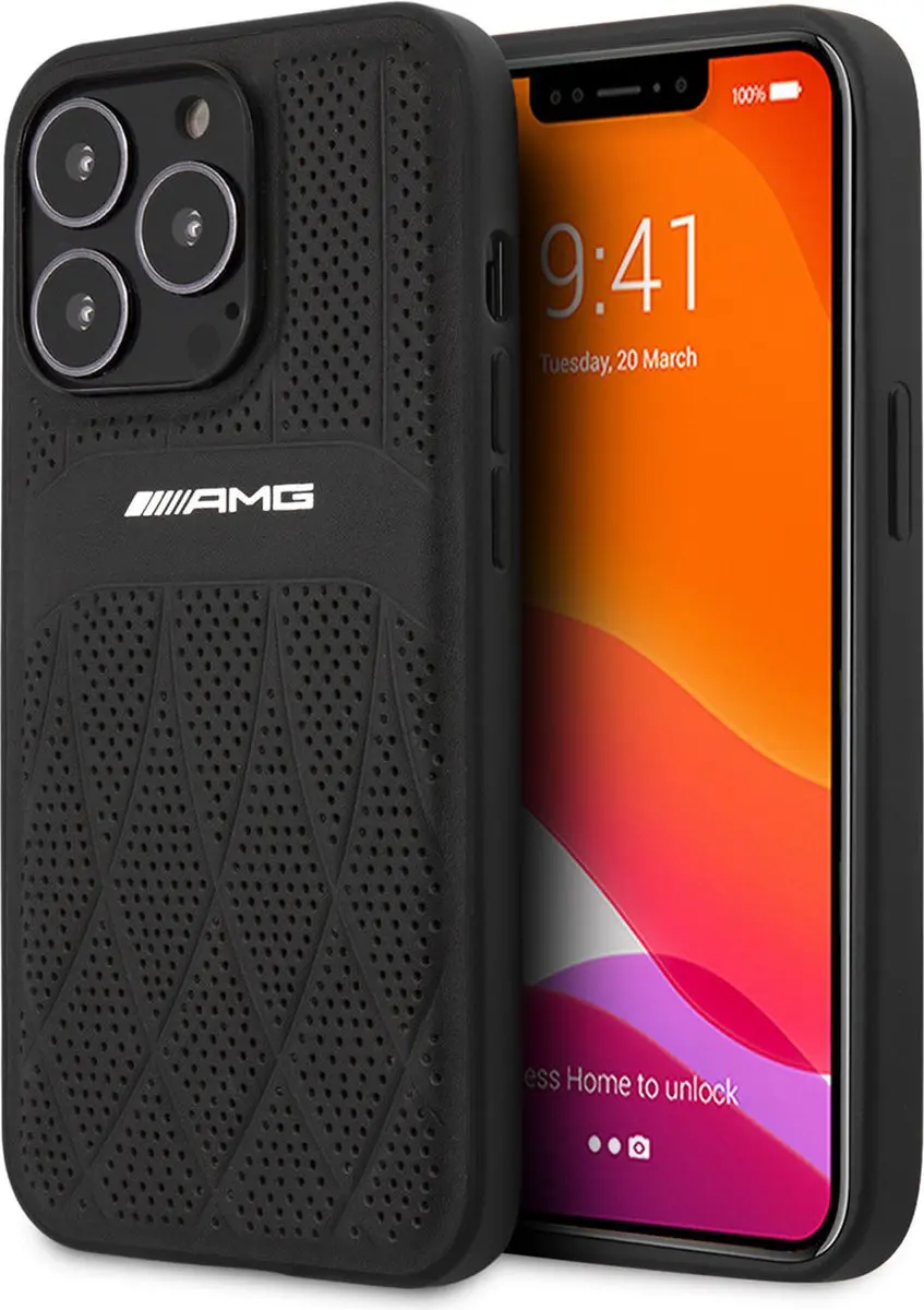 Mercedes AMG Curved Lines iPhone 13 Pro Max Hoesje