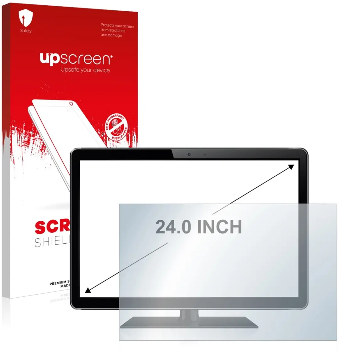 Upscreen Screenprotector 24 inch 16:10