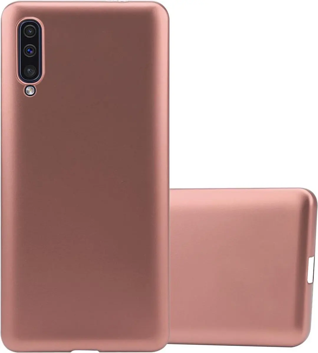 Cadorabo Hoesje geschikt voor Samsung Galaxy A50 4G / A50s / A30s in METALLIC RO