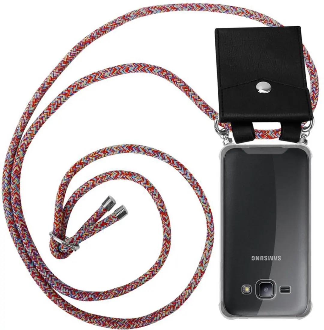 Cadorabo Hoesje geschikt voor Samsung Galaxy J1 2015 in KLEURRIJKE PAPEGAAI