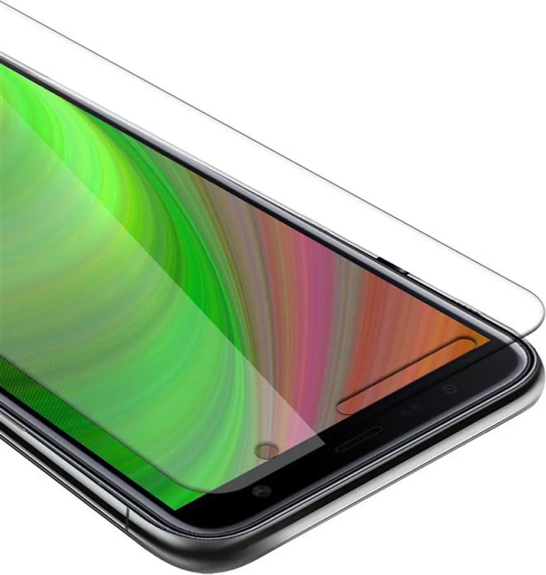 Cadorabo Pantser film geschikt voor Samsung Galaxy J4 PLUS in KRISTALHELDER