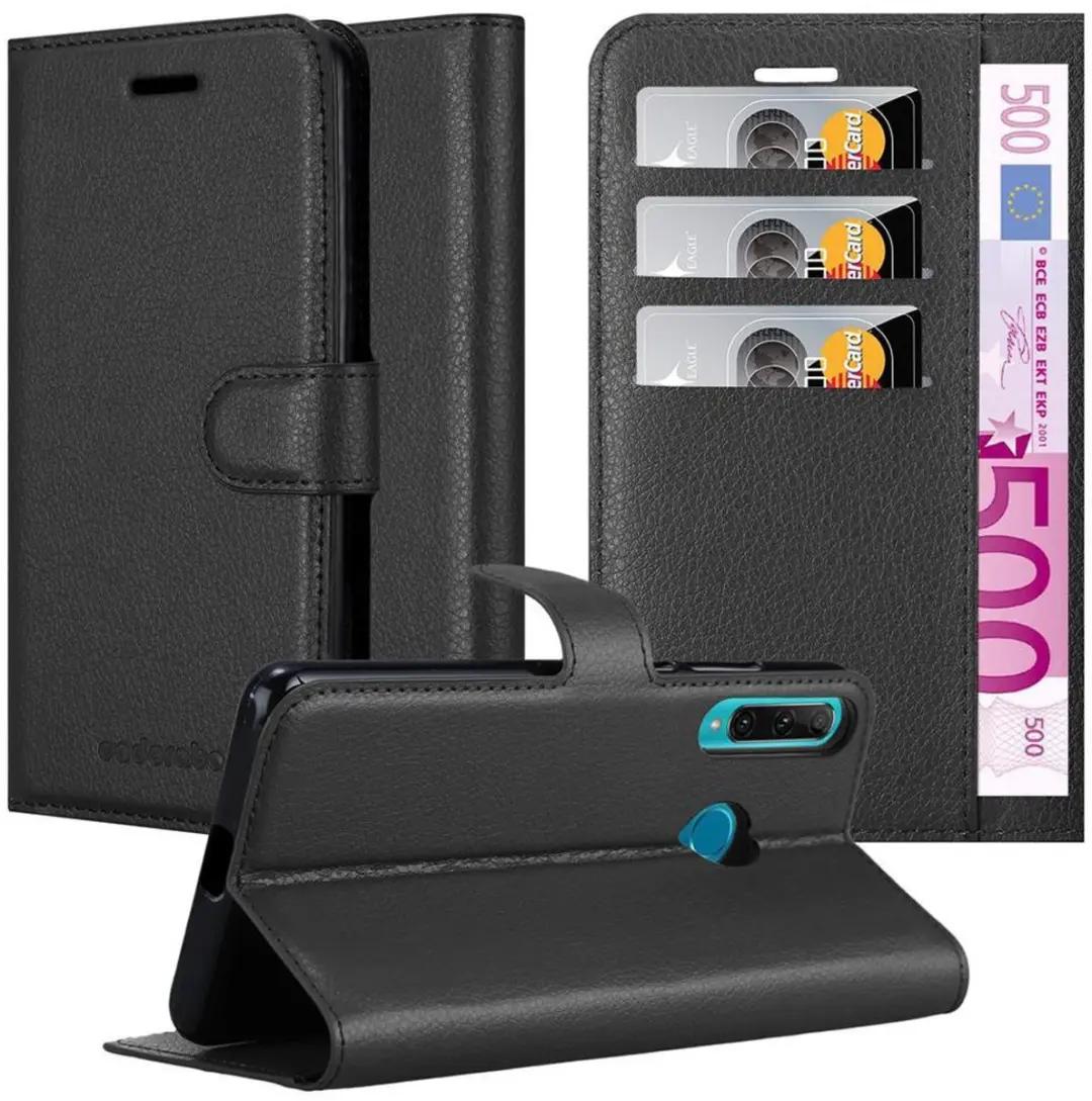 Cadorabo Hoesje geschikt voor Honor 20e in PHANTOM ZWART