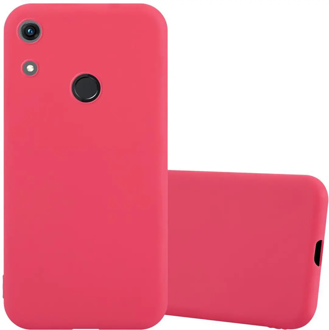 Cadorabo Hoesje geschikt voor Honor 8A in CANDY ROOD