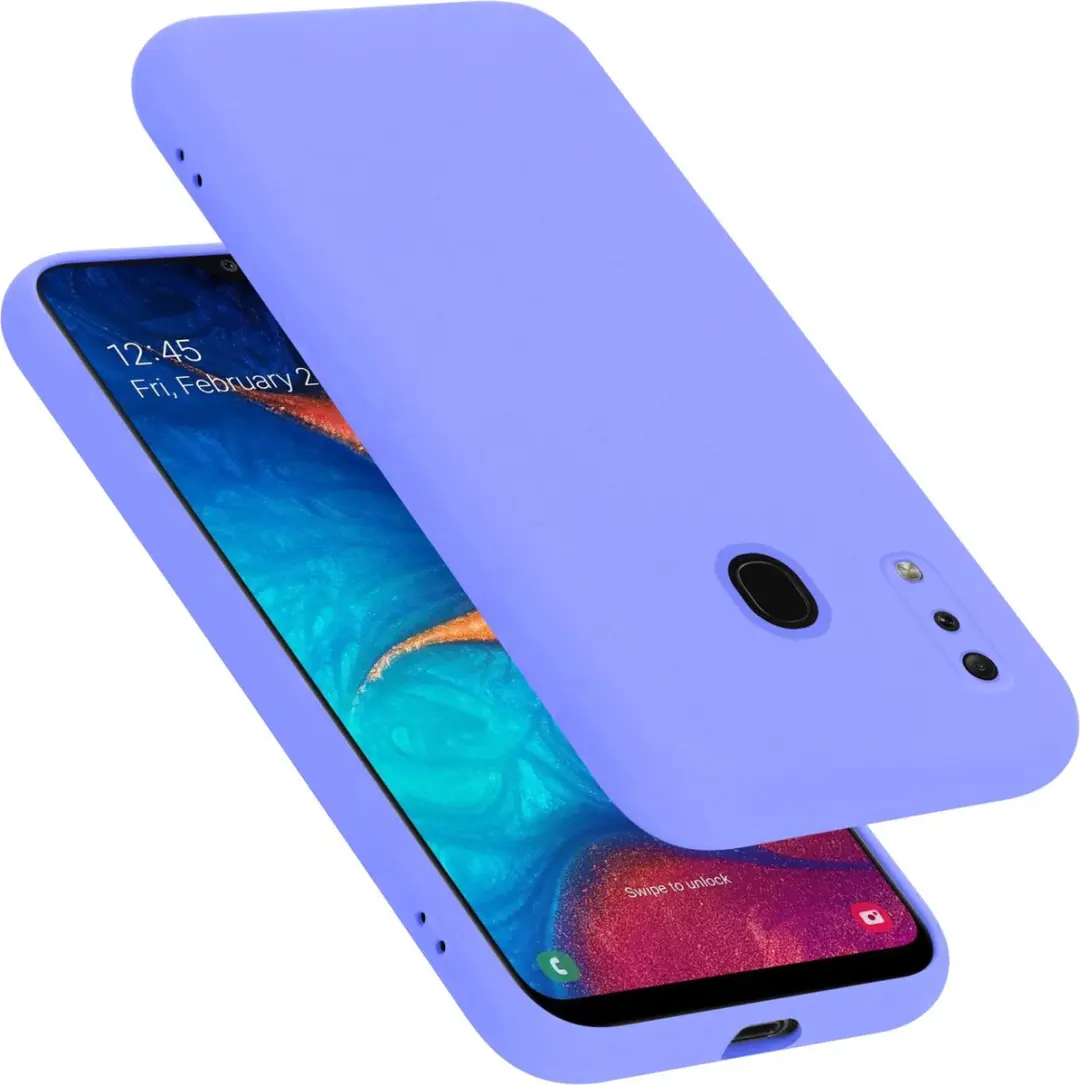 Cadorabo Hoesje geschikt voor Samsung Galaxy A20 / A30 / M10s in LIQUID LICHT PA