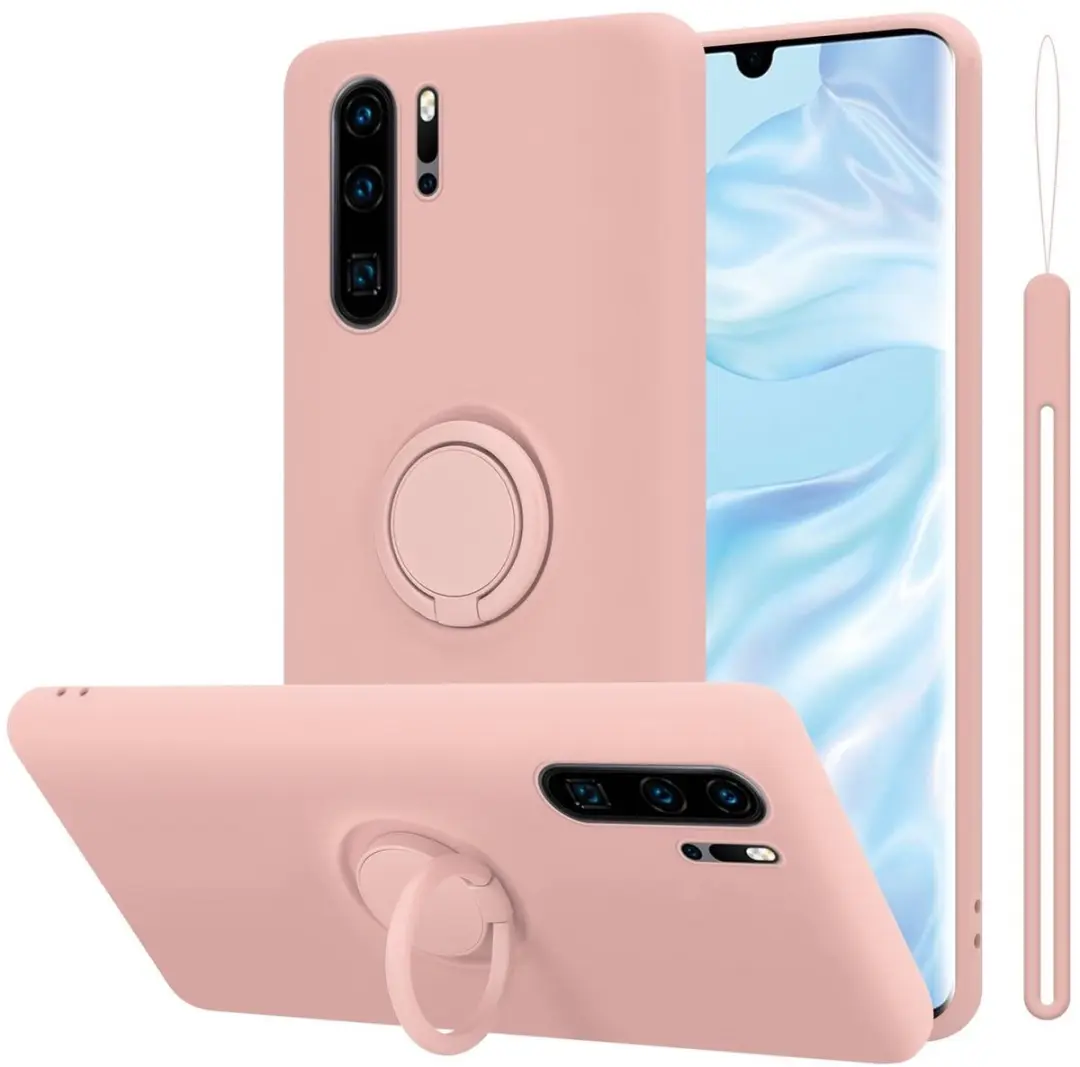 Cadorabo Hoesje geschikt voor Huawei P30 PRO in LIQUID ROZE