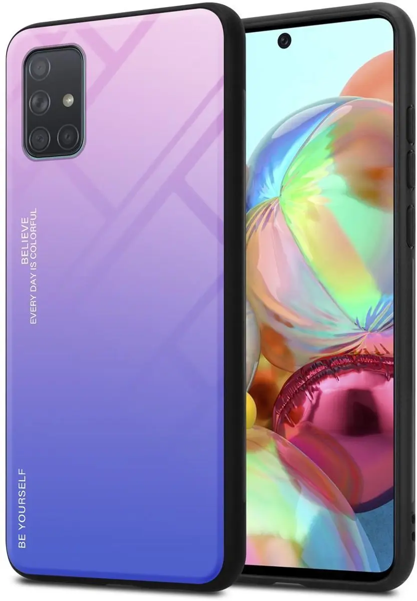 Cadorabo Hoesje geschikt voor Samsung Galaxy A71 4G in ROZE